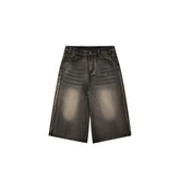 Vintage Washed Wrinkle Jorts